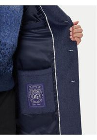 Guess Płaszcz wełniany M4BL3S WGJ82 Granatowy Slim Fit. Kolor: niebieski. Materiał: syntetyk #3