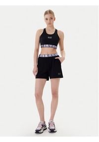 EA7 Emporio Armani Szorty sportowe 7W001153 AF12501 UC001 Czarny Regular Fit. Kolor: czarny. Materiał: syntetyk #5