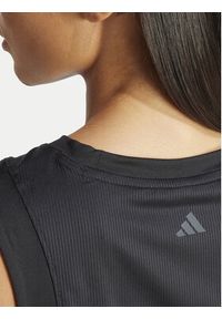 Adidas - adidas Koszulka techniczna Studio IN6770 Czarny Regular Fit. Kolor: czarny. Materiał: syntetyk