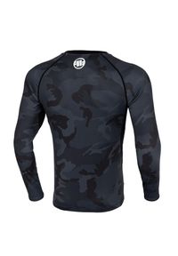 PITBULL - Longsleeve męski Pitbull Rashguard ADCC Camo. Kolor: wielokolorowy, szary, czarny. Długość rękawa: długi rękaw