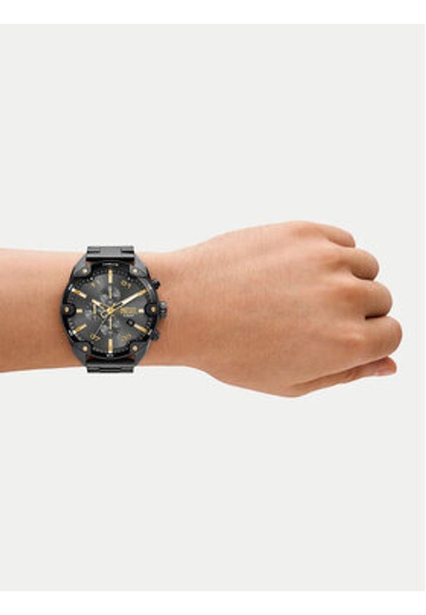 Diesel Zegarek DZ4669 Czarny. Kolor: czarny