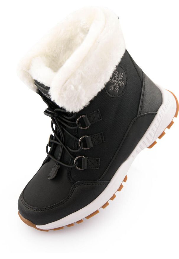 ALPINE PRO - Wodoodporne zimowe buty dla dzieci Loap Miky Black - Rozmiar 31. Kolor: czarny. Sezon: zima