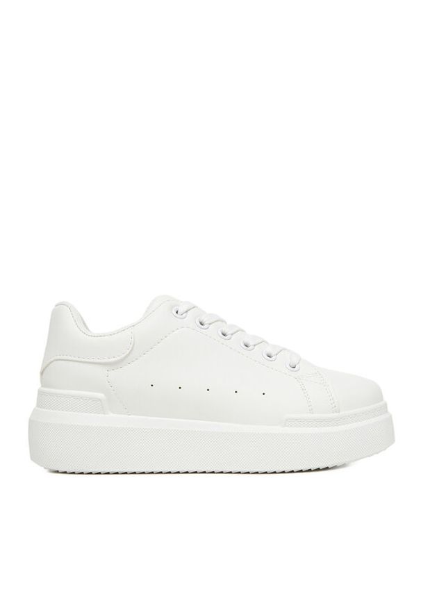 DeeZee Sneakersy YB520-1 Biały. Kolor: biały. Materiał: skóra
