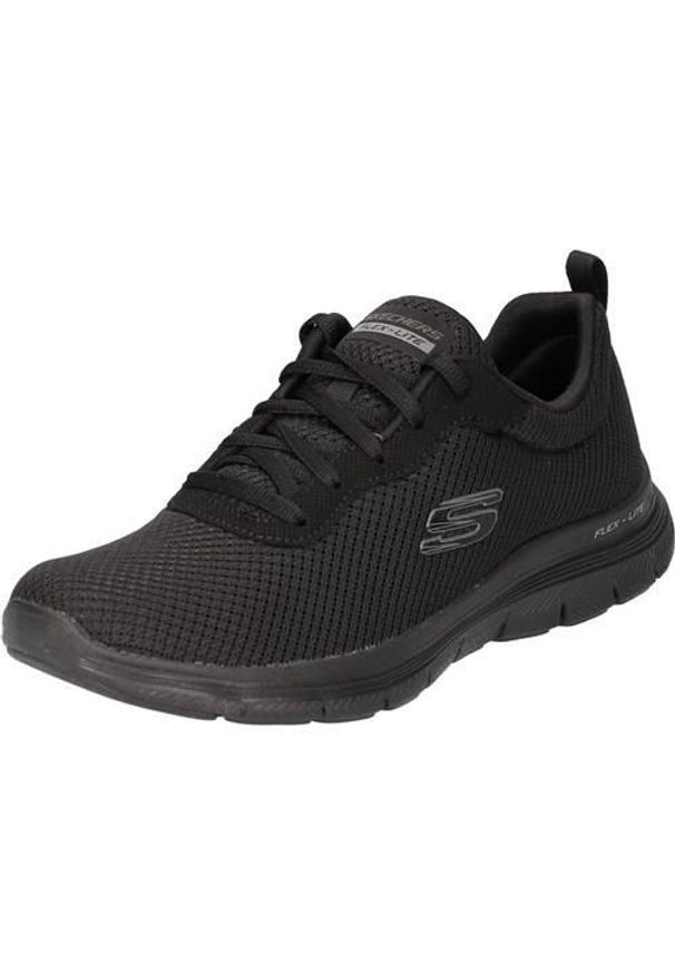 skechers - Buty do chodzenia damskie Skechers Flex Appeal 40. Zapięcie: sznurówki. Kolor: czarny. Materiał: guma, syntetyk, tkanina, materiał. Szerokość cholewki: normalna. Sport: turystyka piesza