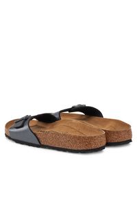 Birkenstock Klapki Madrid BF 1021532 Szary. Kolor: szary. Materiał: skóra #6