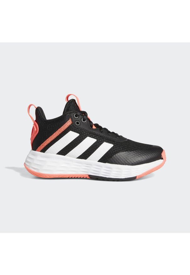 Adidas - Ownthegame 2.0 Shoes. Kolor: czarny, różowy, biały, wielokolorowy. Sport: turystyka piesza, koszykówka