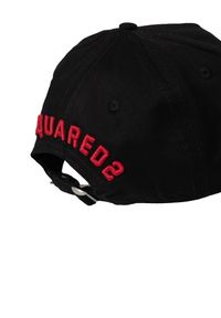 DSQUARED2 - Dsquared2 Bejsbolówka "ICON" | BCM4001 05C00001 | Mężczyzna | Czarny. Kolor: czarny. Materiał: bawełna. Sezon: lato. Styl: sportowy, elegancki, casual #4
