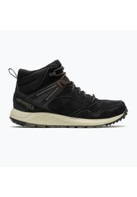 Buty turystyczne męskie Merrell Wildwood Mid Ltr Wp. Kolor: czarny