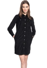 Lee - LEE WORKSHIRT DRESS DAMSKA SUKIENKA BLACK L50SMR01 #6