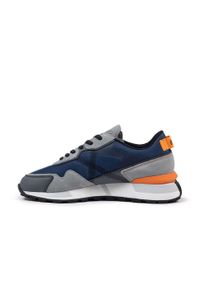 Tenisówki Munich Model Pulsar 14 Kolor Niebieski. Kolor: niebieski. Materiał: tkanina, skóra