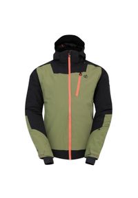 DARE 2B - Męska Kurtka Narciarska Halfpipe II. Kolor: zielony, czarny, wielokolorowy. Sezon: zima. Sport: narciarstwo #1