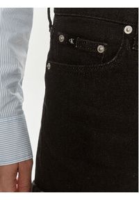 Calvin Klein Jeans Szorty jeansowe J20J222808 Czarny Regular Fit. Kolor: czarny. Materiał: bawełna #4