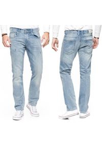 Tom Tailor - TOM TAILOR SPODNIE MĘSKIE AEDAN SLIM BLUE SUMMER DENIM 6203105.45.12 COL. 1092. Stan: obniżony #6