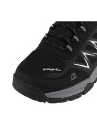 ALPINE PRO - Buty niskie softshellowe Alpine Pro Nige wodoodporne. Okazja: na spacer. Kolor: czarny. Materiał: guma. Sport: turystyka piesza