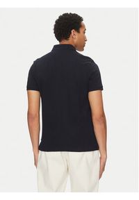 TOMMY HILFIGER - Tommy Hilfiger Polo Vertical MW0MW38951 Granatowy Regular Fit. Typ kołnierza: polo. Kolor: niebieski. Materiał: bawełna #3