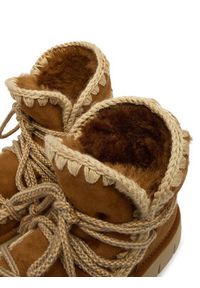 Mou Śniegowce MU.FW531024A Brązowy. Kolor: brązowy. Materiał: zamsz, skóra #2