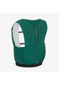 KIPRUN - Kamizelka do biegania w terenie unisex Kiprun 900 Race 5 l na softflaski. Kolor: zielony. Materiał: poliester, tkanina, poliamid, elastan, materiał. Sport: bieganie #2