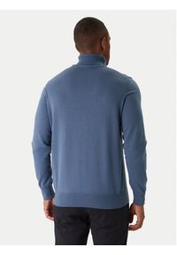 BOSS Sweter Akiro S 50527573 Niebieski Regular Fit. Kolor: niebieski. Materiał: bawełna
