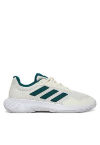 Adidas - Buty do tenisa adidas. Kolor: biały. Sport: tenis #1