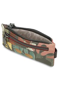 Brązowe Damskie Etui Na Karty Anekke Muse. Kolor: brązowy. Materiał: materiał #9