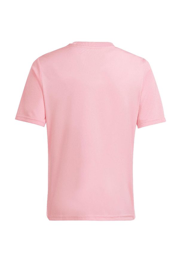 Adidas - Koszulka dla dzieci adidas Tabela 23 Jersey. Kolor: biały, wielokolorowy, różowy. Materiał: jersey
