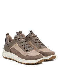 Geox Sneakersy D Spherica 4X4 B Abx D5626C 0119J C5XQ6 Beżowy. Kolor: beżowy. Materiał: materiał #3