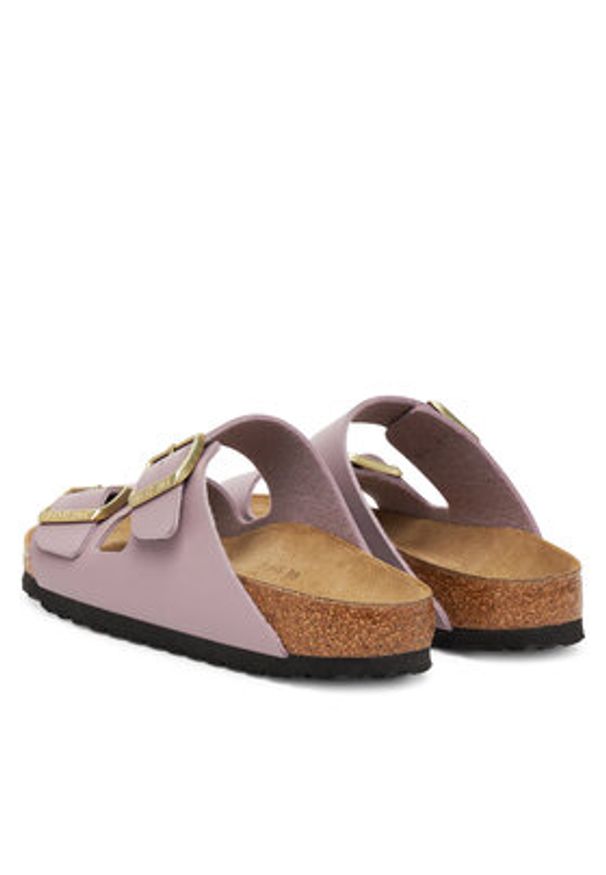 Birkenstock Klapki Arizona 1030878 Różowy. Kolor: różowy. Materiał: skóra