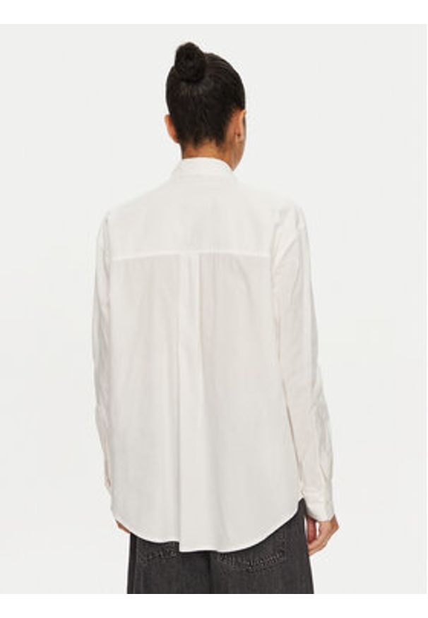 Pinko - PINKO Koszula 102476 A1P1 Biały Regular Fit. Kolor: biały. Materiał: bawełna