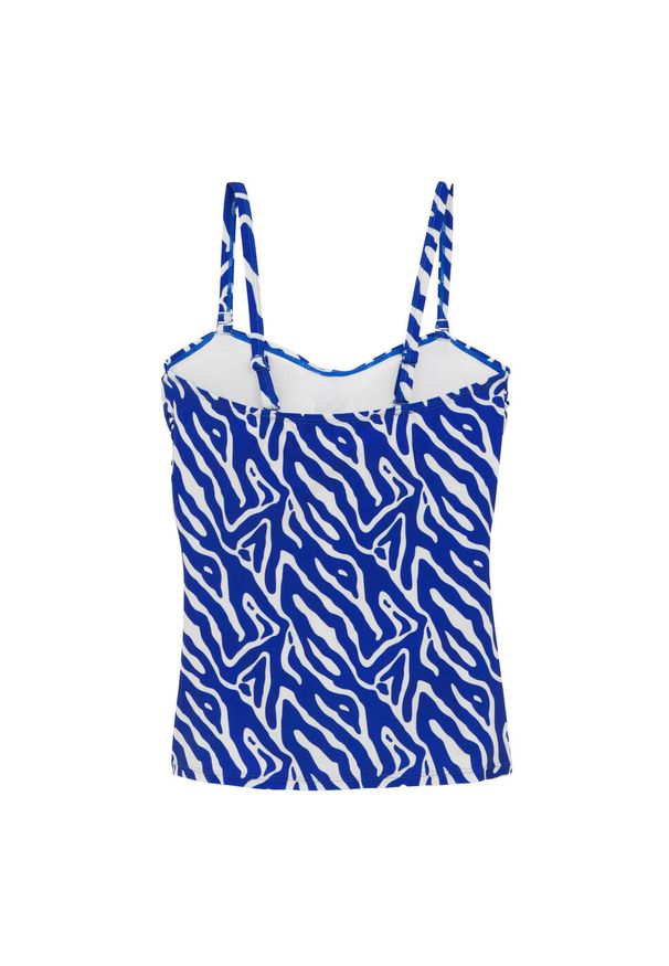 Regatta - Top Tankini Damskie Aceana III Abstract. Kolor: niebieski