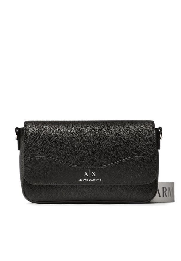 Armani Exchange Torebka 942912 CC783 0002 Czarny. Kolor: czarny. Materiał: skórzane