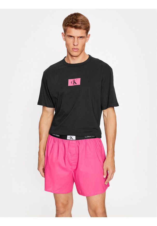 Piżama Calvin Klein Underwear. Wzór: kolorowy