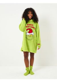 Sinsay - Piżama Grinch - zielony. Kolor: zielony
