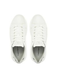 Calvin Klein Jeans Sneakersy Chunky Cupsole Low Mg YW0YW01769 Biały. Kolor: biały. Materiał: skóra #3