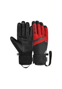 Rękawice Reusch Booster GORE-TEX. Kolor: czerwony, wielokolorowy, czarny. Technologia: Gore-Tex. Sezon: zima. Sport: narciarstwo #1
