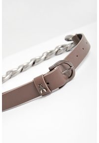 Patrizia Pepe - Pasek skórzany z łańcuchem PATRIZIA PEPE. Materiał: skóra #1