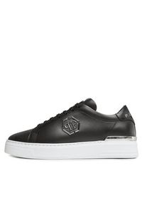 Philipp Plein - PHILIPP PLEIN Sneakersy Hexagon FABS USC0379 PLE075N Czarny. Kolor: czarny. Materiał: skóra #3