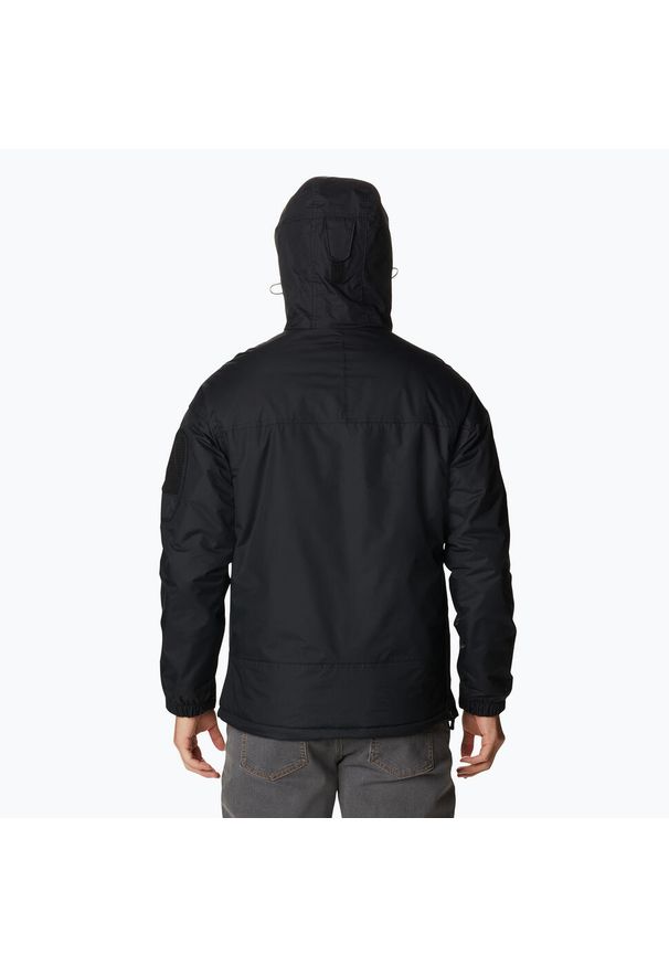 columbia - Kurtka puchowa męska Columbia Challenger II Ins Pullover. Kolor: czarny. Materiał: puch. Sport: turystyka piesza