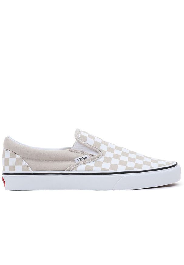 Buty Vans Color Theory Classic Slip-On VN0A7Q5DBLL1 - beżowe. Okazja: na co dzień. Zapięcie: bez zapięcia. Kolor: beżowy. Materiał: guma. Szerokość cholewki: normalna. Model: Vans Classic