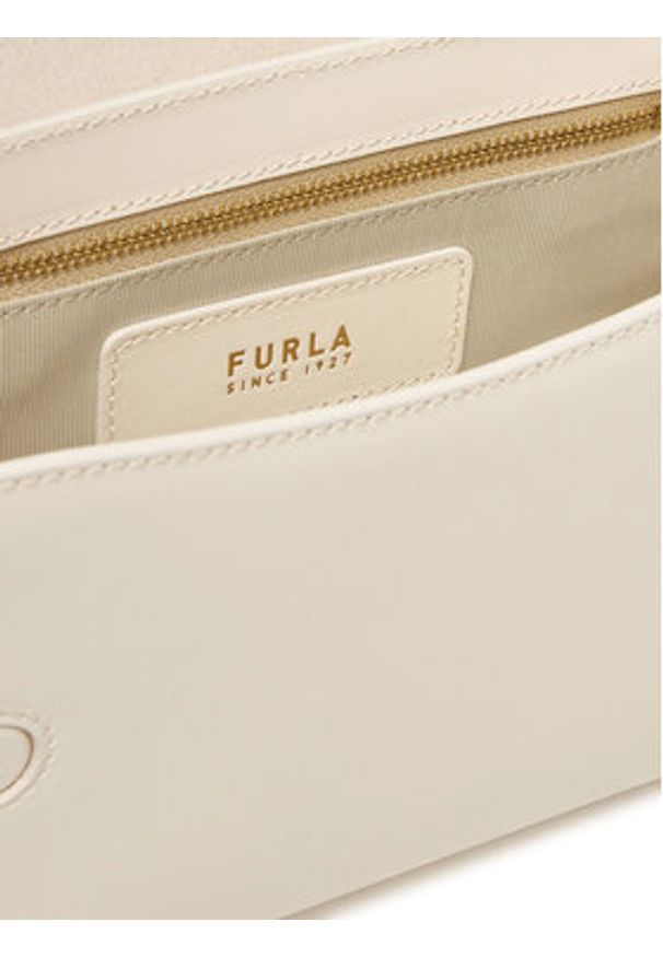 Furla Torebka Urban WB01683 BX3346 IT PNN00 Biały. Kolor: biały. Materiał: skórzane