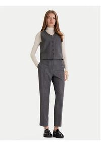 TOMMY HILFIGER - Tommy Hilfiger Chinosy WW0WW46704 Szary Regular Fit. Kolor: szary. Materiał: syntetyk #8