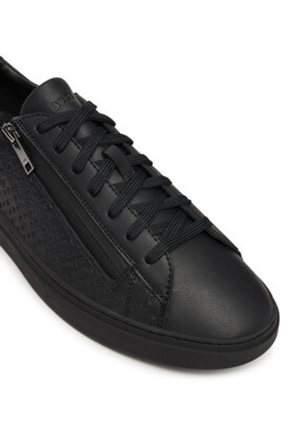 BOSS Sneakersy Kieran 50554795 Czarny. Kolor: czarny. Materiał: skóra