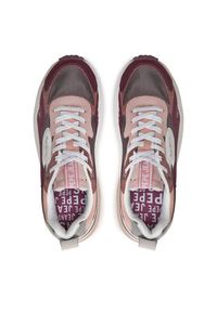 Pepe Jeans Sneakersy PLS60013 Fioletowy. Kolor: fioletowy. Materiał: materiał #3