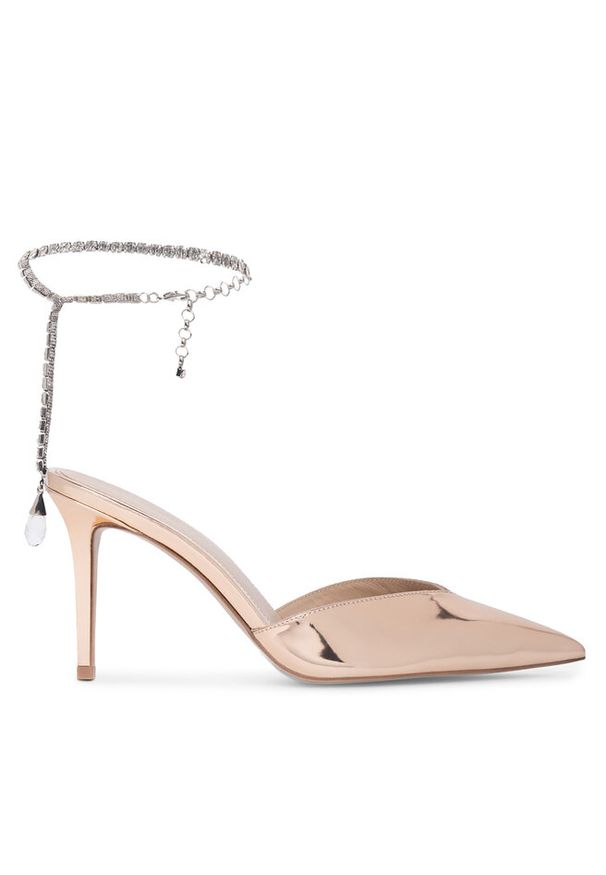 Szpilki Eva Minge. Kolor: złoty. Obcas: na szpilce