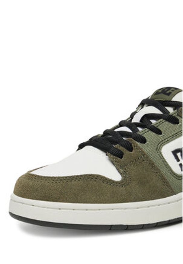 DC Sneakersy MANTECA 4 DC01732250 Zielony. Kolor: zielony. Materiał: skóra, zamsz