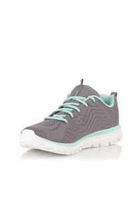 skechers - Buty damskie SKECHERS Graceful Get Connected. Kolor: szary