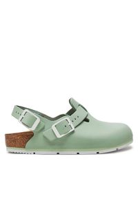 Birkenstock Sandały Tokio Pro Le 1026221 Zielony. Kolor: zielony. Materiał: skóra