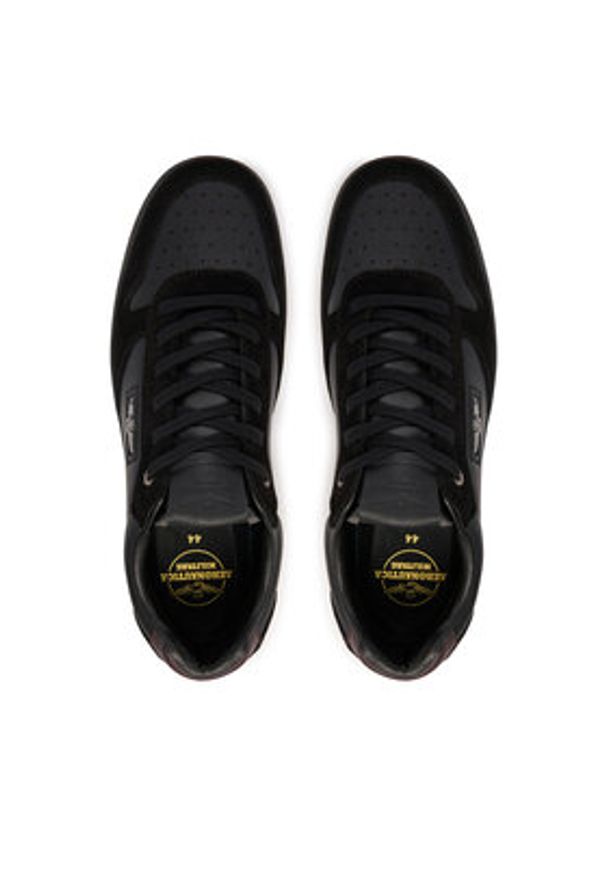 Aeronautica Militare Sneakersy 261SC0235UPL00244 Czarny. Kolor: czarny. Materiał: skóra