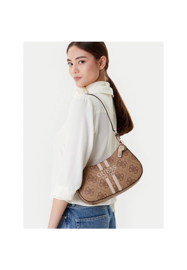 Torebka Guess. Kolor: beżowy