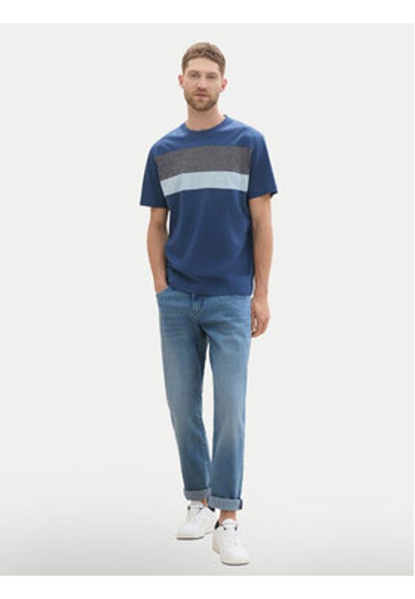 Tom Tailor Jeansy 1035878 Niebieski Slim Fit. Kolor: niebieski