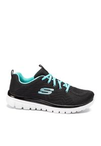 skechers - Sneakersy Skechers. Kolor: czarny